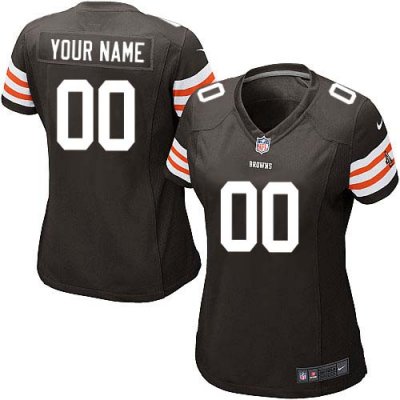 Jerseys Factory Cheap Nike Cleveland Browns Customized Brown Emb