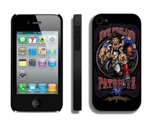 Jerseys Factory Cheap NFL New England Patriots IPhone 4/4S Case_