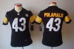 Jerseys Factory Cheap Nike Steelers #43 Troy Polamalu Black Team