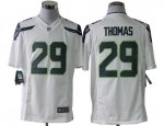 Jerseys Factory Cheap Nike Seahawks #29 Earl Thomas White Men's