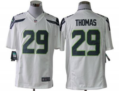 Jerseys Factory Cheap Nike Seahawks #29 Earl Thomas White Men's