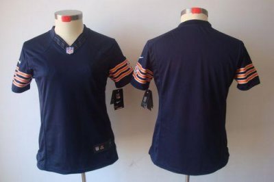 Jerseys Factory Cheap Nike Bears Blank Navy Blue Team Color Wome