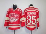 Jerseys Factory Cheap Red Wings #35 Hdward Red 2014 Winter Class