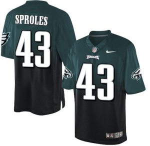Jerseys Factory Cheap Nike Eagles #43 Darren Sproles Midnight Gr