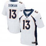 Jerseys Factory Cheap Nike Broncos #13 Trevor Siemian White Men'