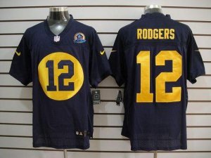 Jerseys Factory Cheap Nike Packers #12 Aaron Rodgers Navy Blue A