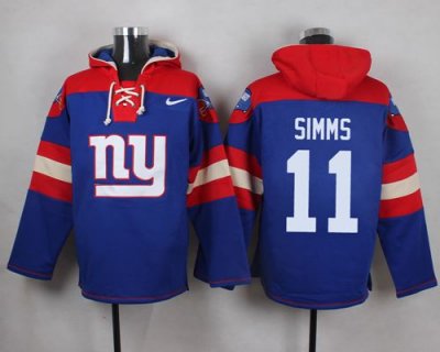 Jerseys Factory Cheap Nike Giants #11 Phil Simms Royal Blue Play