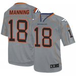 Jerseys Factory Cheap Nike Broncos #18 Peyton Manning Lights Out