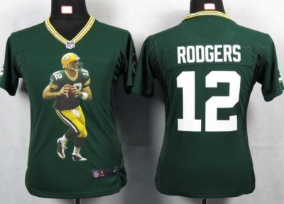 Jerseys Factory Cheap Nike Packers #12 Aaron Rodgers Green Team