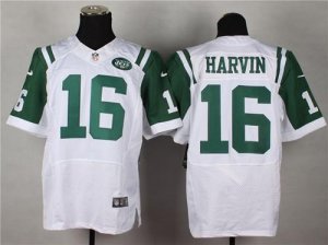 Jerseys Factory Cheap Nike Jets #16 Percy Harvin White Men's Sti