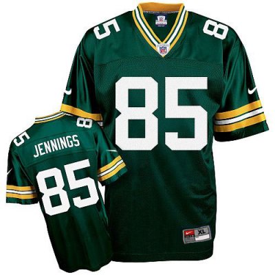 Jerseys Factory Cheap Nike Packers #85 Greg Jennings Green Stitc