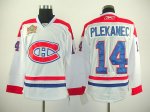 Jerseys Factory Cheap Canadiens #14 Tomas Plekanec Embroidered W