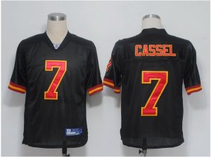 Jerseys Factory Cheap Chiefs #7 Matt Cassel Black Stitched NFL J