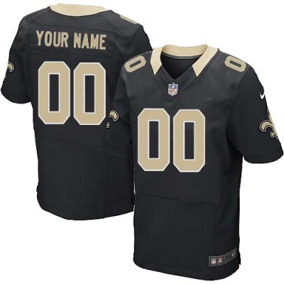 Jerseys Factory Cheap Nike New Orleans Saints Customized Black E