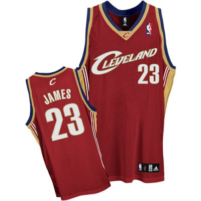 Jerseys Factory Cheap Cavaliers #23 LeBron James Red Embroidered