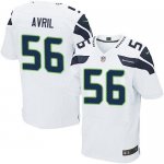 Jerseys Factory Cheap Nike Seahawks #56 Cliff Avril White Men's
