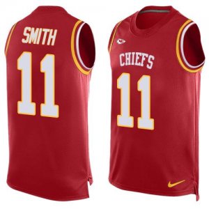 Jerseys Factory Cheap Nike Chiefs #11 Alex Smith Red Team Color