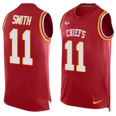 Jerseys Factory Cheap Nike Chiefs #11 Alex Smith Red Team Color