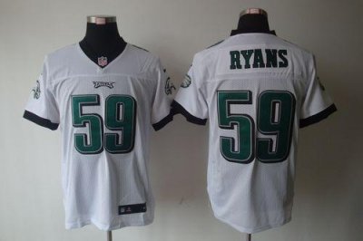 Jerseys Factory Cheap Nike Eagles #59 DeMeco Ryans White Men's E