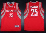 Jerseys Factory Cheap Revolution 30 Rockets #25 Chandler Parsons