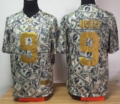 Jerseys Factory Cheap Nike Saints #9 Drew Brees Dollar Fashion M