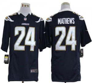 Jerseys Factory Cheap Nike Chargers #24 Ryan Mathews Navy Blue T
