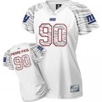 Jerseys Factory Cheap Giants #90 Jason Pierre-Paul White Women's