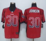 Jerseys Factory Cheap Nike Texans #30 Kevin Johnson Red Alternat