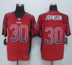 Jerseys Factory Cheap Nike Texans #30 Kevin Johnson Red Alternat