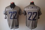Jerseys Factory Cheap Nike Cowboys #22 Emmitt Smith Grey Shadow