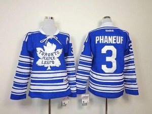 Jerseys Factory Cheap Maple Leafs #3 Dion Phaneuf Blue 2014 Wint