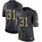Jerseys Factory Cheap Nike Cardinals #31 David Johnson Black Men