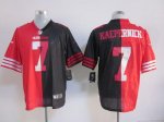 Jerseys Factory Cheap Nike 49ers #7 Colin Kaepernick Black/Red M