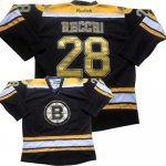Jerseys Factory Cheap Bruins #28 Mark Recchi Black Home Embroide