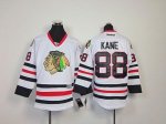 Jerseys Factory Cheap Blackhawks #88 Patrick Kane Embroidered Wh