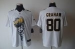 Jerseys Factory Cheap Nike Saints #80 Jimmy Graham White Men's E