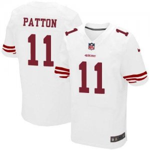 Jerseys Factory Cheap Nike 49ers #11 Quinton Patton White Men's