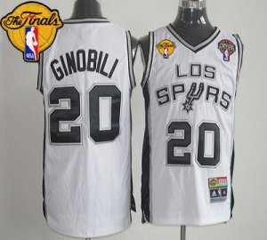 Jerseys Factory Cheap Latin Nights Spurs #20 Manu Ginobili White