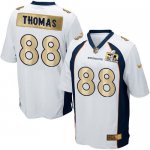 Jerseys Factory Cheap Nike Broncos #88 Demaryius Thomas White Me