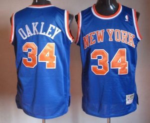 Jerseys Factory Cheap Mitchell And Ness Knicks #34 Charles Oakle