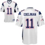 Jerseys Factory Cheap Patriots #11 Julian Edelman White Stitched