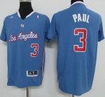 Jerseys Factory Cheap Clippers #3 Chris Paul Light Blue Pride Sw