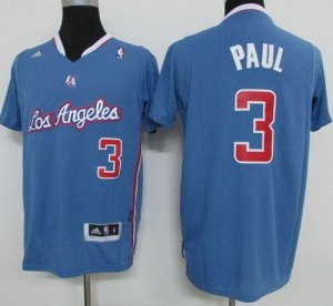 Jerseys Factory Cheap Clippers #3 Chris Paul Light Blue Pride Sw