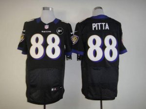 Jerseys Factory Cheap Nike Ravens #88 Dennis Pitta Black Alterna