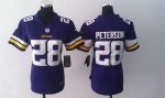 Jerseys Factory Cheap Nike Vikings #28 Adrian Peterson Purple Te