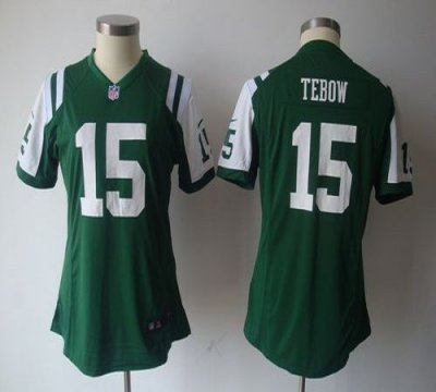 Jerseys Factory Cheap Nike Jets #15 Tim Tebow Green Team Color W