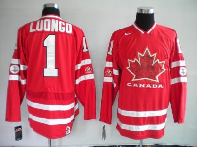 Jerseys Factory Cheap Team Canada 2010 Olympic #1 Roberto Luongo