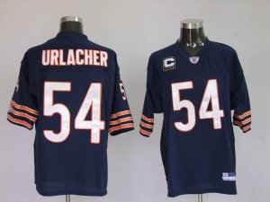 Jerseys Factory Cheap Bears #54 Brian Urlacher Blue Embroidered