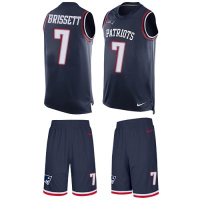 Jerseys Factory Cheap Nike Patriots #7 Jacoby Brissett Navy Blue