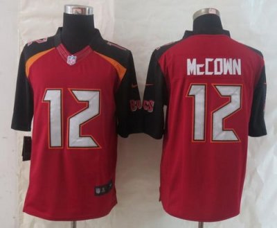 Jerseys Factory Cheap Nike Buccaneers #12 Josh McCown Red Team C